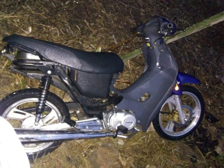 Robaron una moto en la madrugada y fue recuperada por la policía