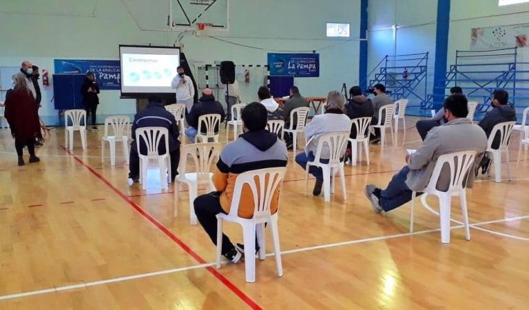 Se hicieron 79 hisopados en Castex, La Adela y Rancul