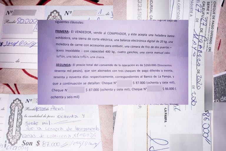 “Cumplí con lo pactado” dijo Alexis el titular de la carnicería “Los infernales” de La Maruja