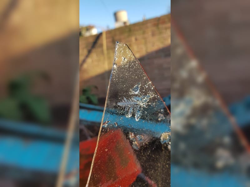 La sensación térmica llegó a los -6.2°C en General Pico