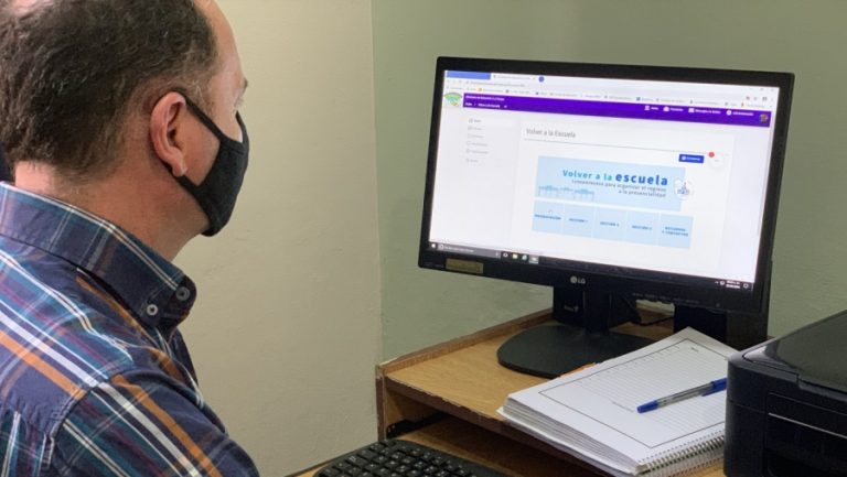 Inició la capacitación para el regreso gradual y progresivo a las aulas en La Pampa