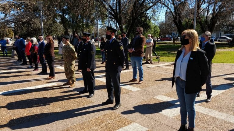 Se desarrolló el acto oficial por el 170° aniversario del fallecimiento del General San Martín en General Pico