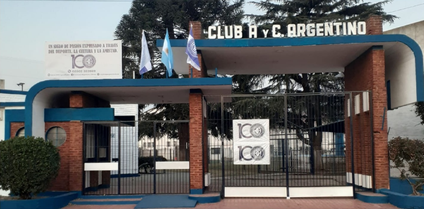 El Club Atlético y Cultural Argentino de General Pico cumple hoy 101 años de vida