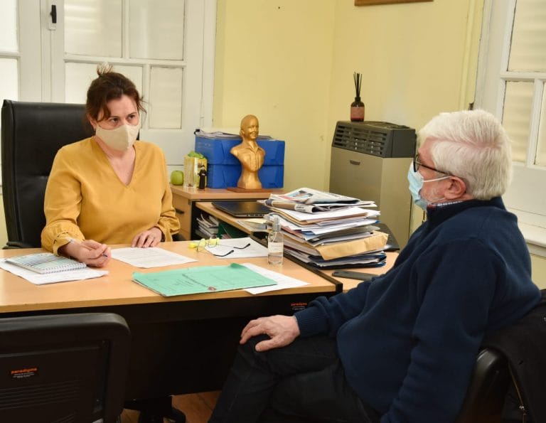 Fernanda Alonso se reunió con Passarini: Se analizó la situación del Abudara, el Centro de Salud de barrio Federal y Trebolares