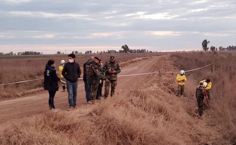 General Villegas: Vecino encontró restos humanos al costado de un camino vecinal