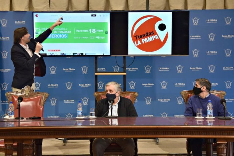 Se presentó la plataforma de ventas online Tiendas La Pampa: “Está a disposición de todos los comerciantes, industriales y artesanos pampeanos”