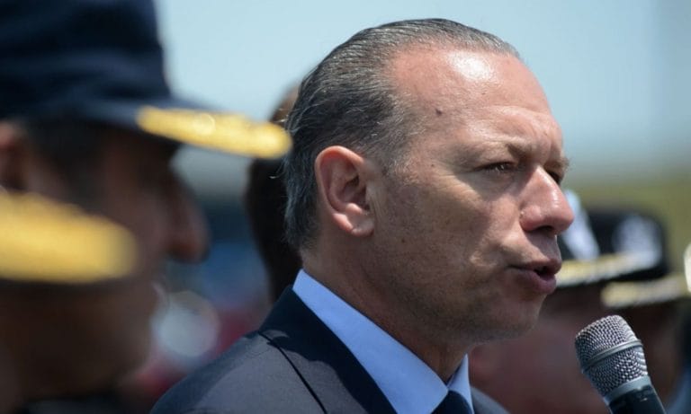 Sergio Berni está aislado porque uno de sus colaboradores dio positivo de Coronavirus