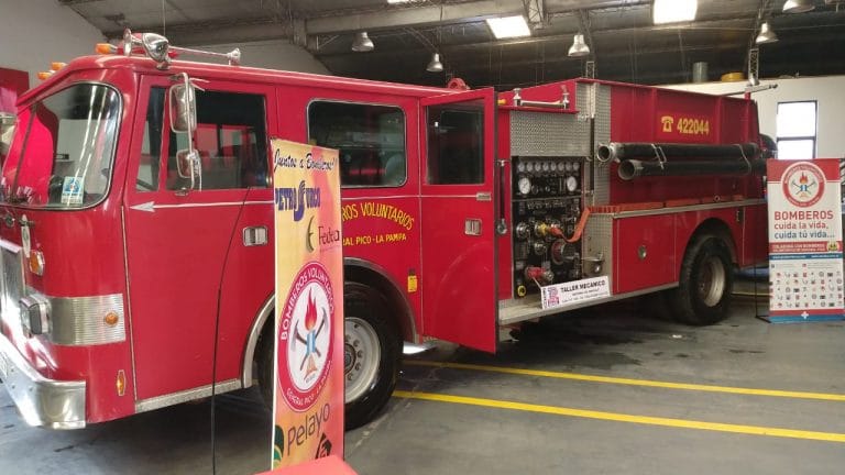 ¡Muy buena noticia!: gracias al aporte de 4 empresas locales, Bomberos Voluntarios puso en marcha nuevamente el Móvil 9