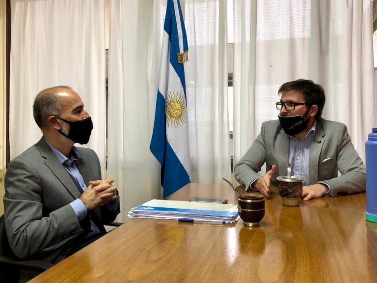 López visitó a Curciarello por modernización estatal y legislación de los servicios de internet