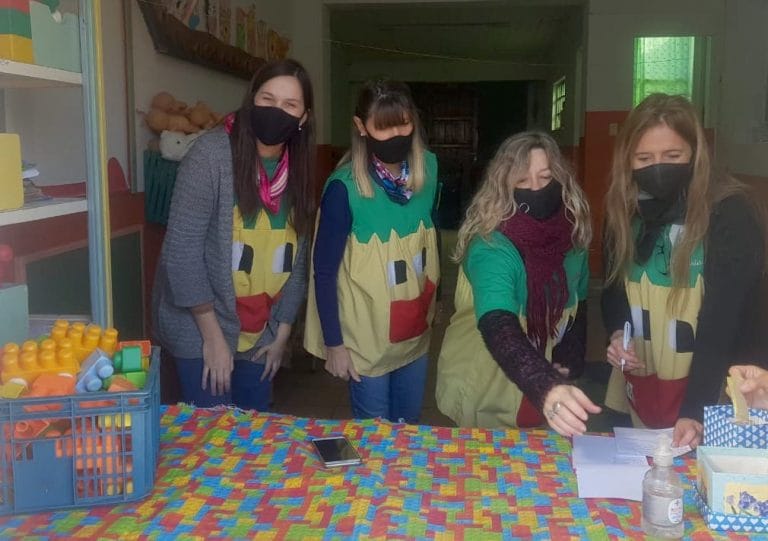 “Es muy importante que los chicos puedan volver a tener su espacio y volver a compartir con sus pares”, señaló la directora de un jardín piquense