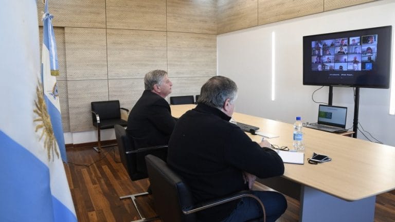 El gobernador Ziliotto mantuvo una videoconferencia con representantes del CAA: “La Pampa busca en el sector privado un socio estratégico”