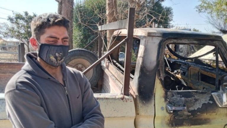 Cerca de Carlos Paz: Le quemaron la camioneta a un Bombero porque creían que tenía Coronavirus