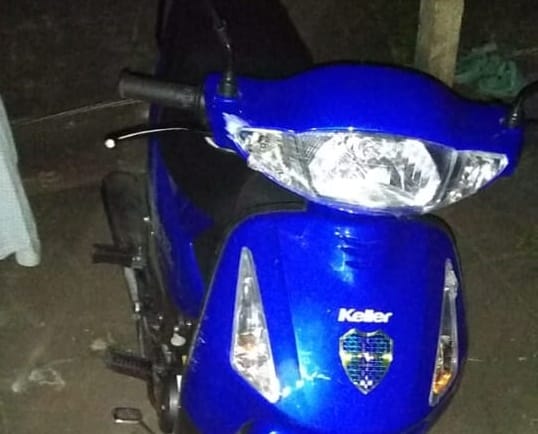 Le robaron la moto cuando fue a visitar a su hermana y quiere recuperarla