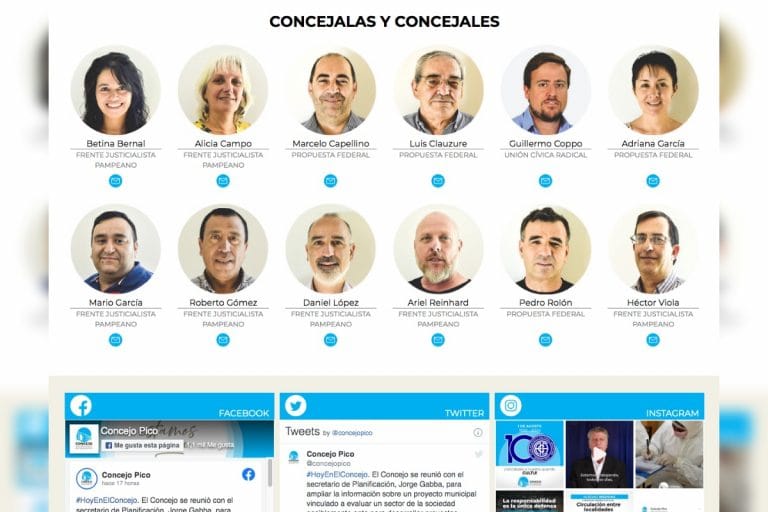 El Concejo Deliberante invita a los vecinos a contactarse en forma virtual