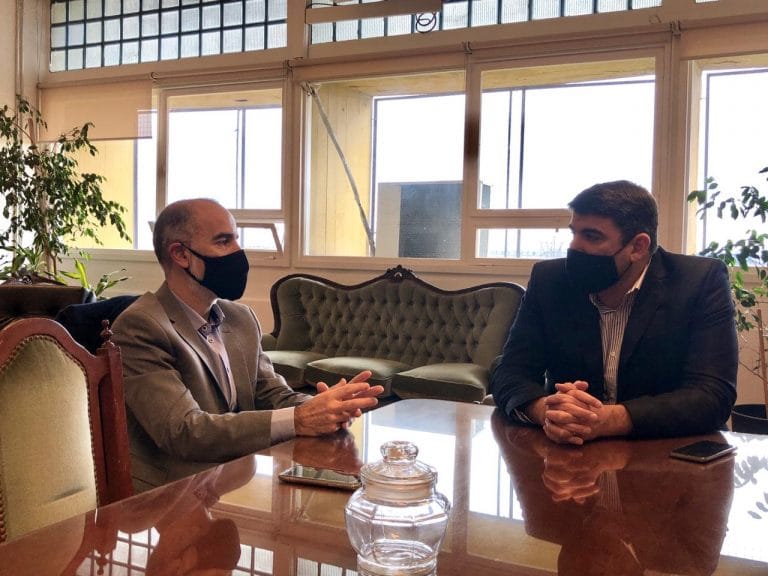 López y Bensusán se reunieron en Santa Rosa: hablaron sobre aspectos vinculados al nuevo edificio donde funcionará el Concejo Deliberante
