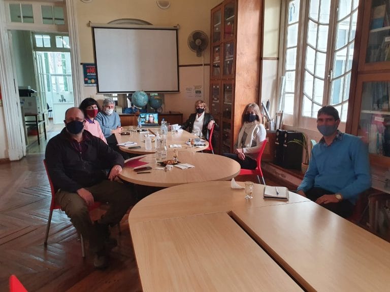 La Asociación de Docentes Universitarios de La Pampa se reunió con autoridades de la Facultad de Humanas y del Colegio de la UNLPam