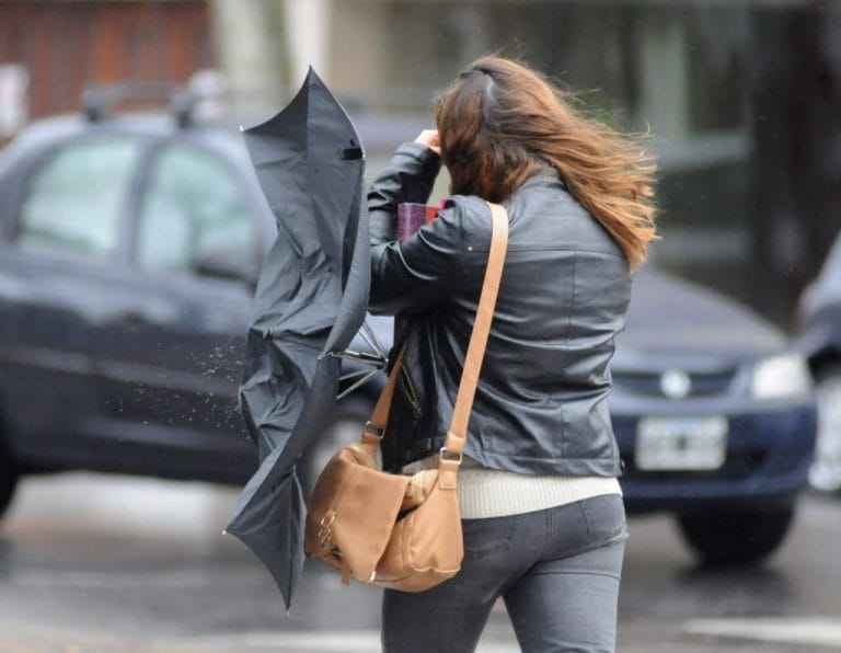 Rige un alerta meteorológico por vientos fuertes para el centro de La Pampa