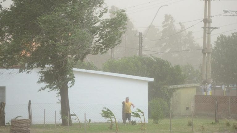 Alerta por «vientos intensos» para el sur de La Pampa