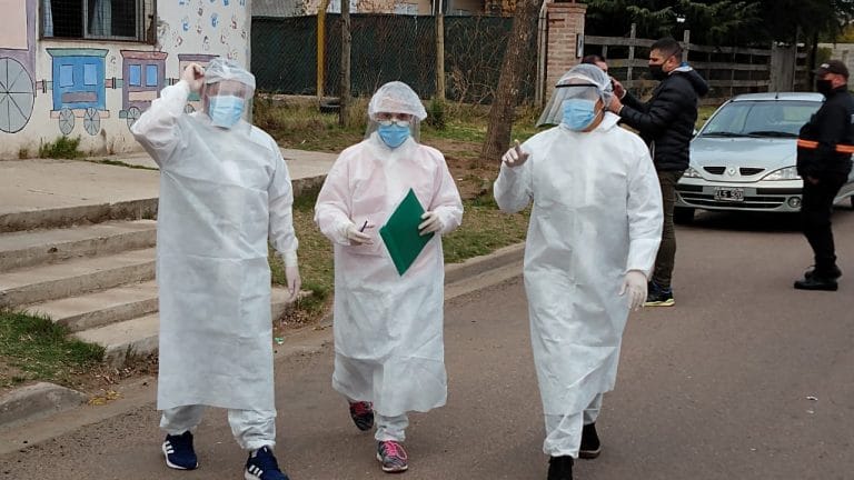 “Búsqueda Activa” en General Pico: se monitoreo  a 1623 personas de las cuales 15 fueron hisopadas