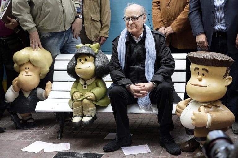 Murió Quino, el “papá” de Mafalda