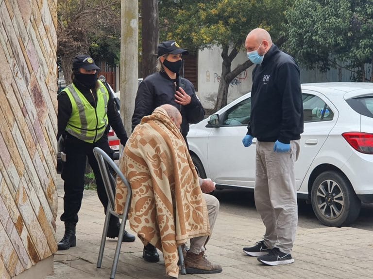 Atropellaron a un adulto mayor que circulaba en bicicleta y tuvo que ser hospitalizado