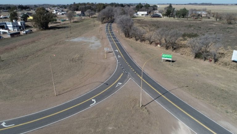 Terminaron la obra en el acceso al Aeródromo General Pico