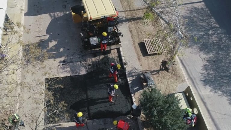 Avanza el plan de obras de renovación en Santa Rosa