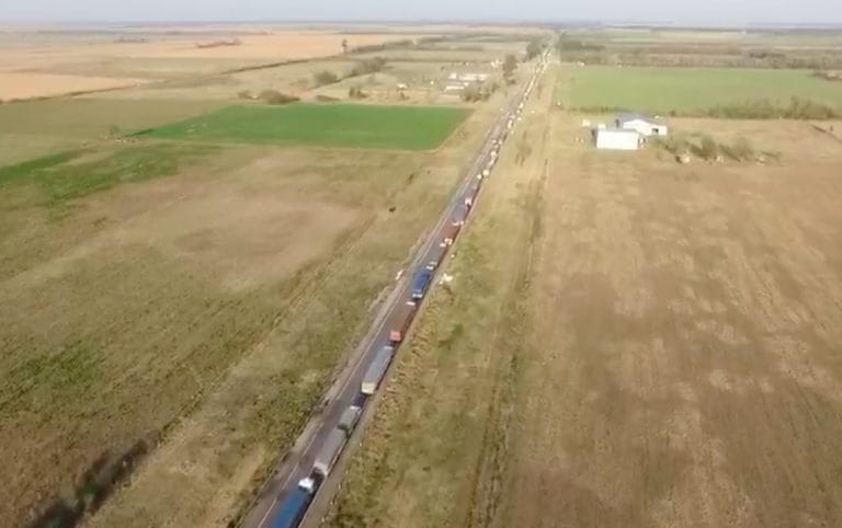 Productores, comerciantes, camioneros y puesteros reclaman libre circulación entre La Pampa y San Luis