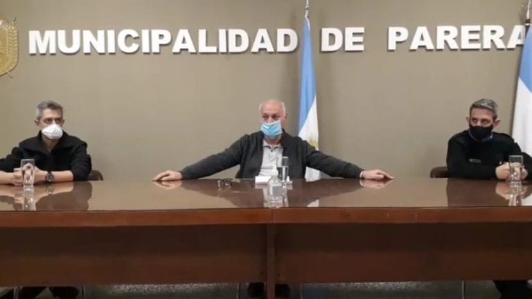El Intendente de Parera anunció una serie de importantes medidas para reforzar la prevención