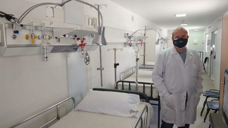 Coronavirus: “Creo que estuvimos a la altura de las circunstancias para la etapa que se cumplió”, dijo el director del hospital Gobernador Centeno