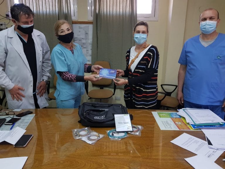 El Hospital Gobernador Centeno recibió importante equipamiento que será utilizado por el servicio de Neurología