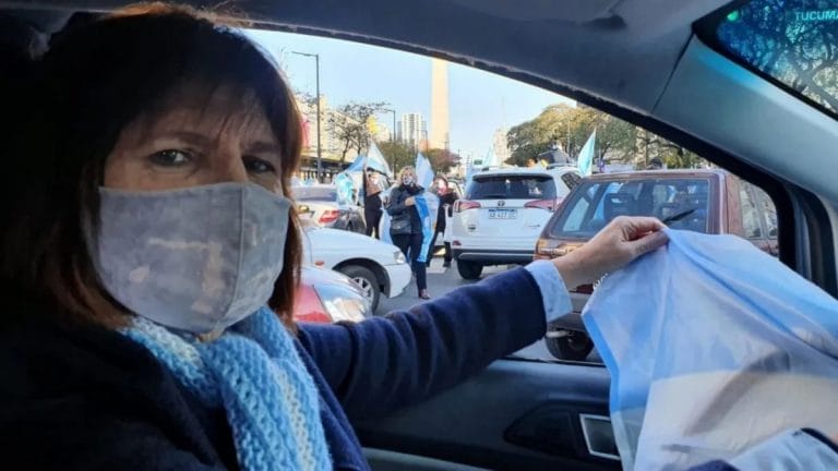 Patricia Bullrich criticó a Alberto Fernández y aseguró que hoy “la grieta está más profunda que nunca”