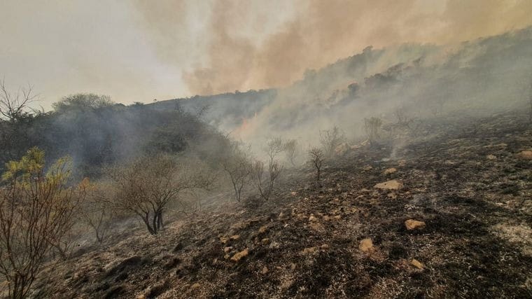 Fuego en Córdoba: Murió el hombre de 35 años que se había quemado el 90% del cuerpo intentando apagar los incendios