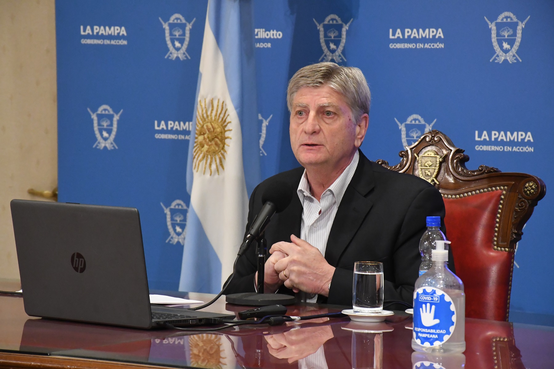 Habla el Gobernador de La Pampa, Sergio Ziliotto, por infopico Radio 99.9 Habla el Gobernador de La Pampa, Sergio Ziliotto, por infopico Radio 99.9