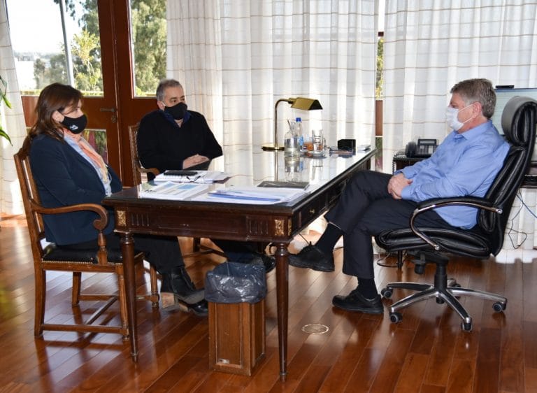 Fernanda Alonso se reunió con Sergio Ziliotto en Santa Rosa con el eje puesto en la financiación de las obras en La Pampa