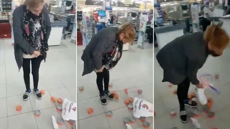 Rosario: detuvieron a la mujer que intentó robar 27 latas de atún de un supermercado
