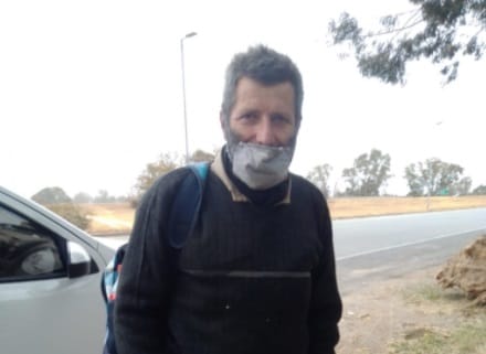 Un albañil caminó 45 kilómetros en Córdoba para hacer una changa: “Cuando se quiere trabajar no hay excusas”