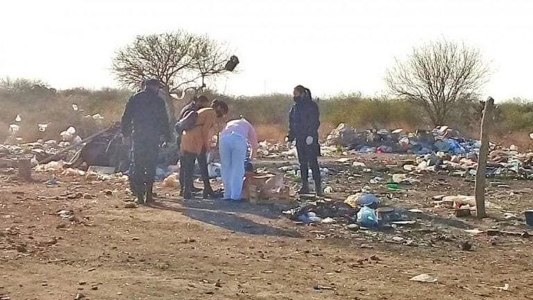 Horror en Santiago del Estero: hallaron en un basural el cuerpo de un recién nacido con síndrome de down