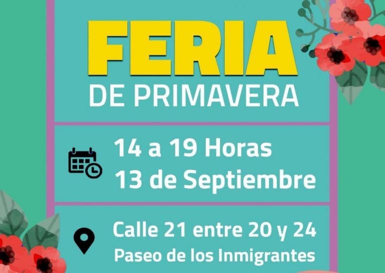 80 emprendedores y emprendedoras que presentarán sus productos en la Feria de la Primavera en General Pico