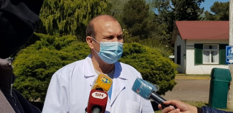 «Estamos viendo el aumento de casos, a cuentagotas, por suerte» expresó el director del Centeno sobre el COVID-19