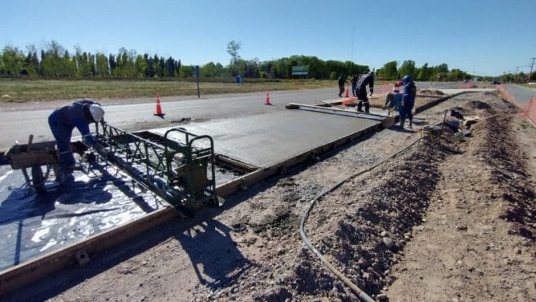 Dentro de 4 meses estaría lista la dársena de acceso que se construye en 25 de Mayo