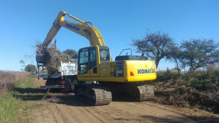 Vialidad Provincial continúa con los trabajos en diferentes rutas del norte pampeano
