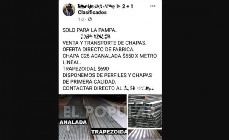 Un empresario de Olavarría denunció que usaron su nombre para estafar a vecinos de La Pampa