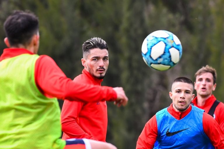 El piquense Matías Palacios nuevamente dio positivo por COVID-19 y quedó apartado del plantel
