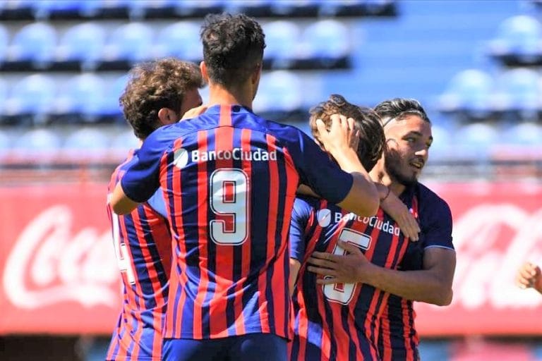 Buen triunfo de San Lorenzo gracias a un lindo gol del piquense Matías Palacios