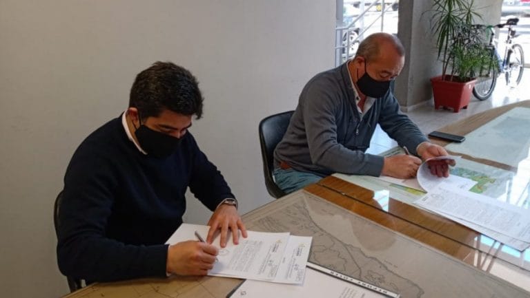 Nueva obra en Arata: “Tenemos que hacer 746 metros de cordón cuneta y hacer la ampliación de la red de agua potable”