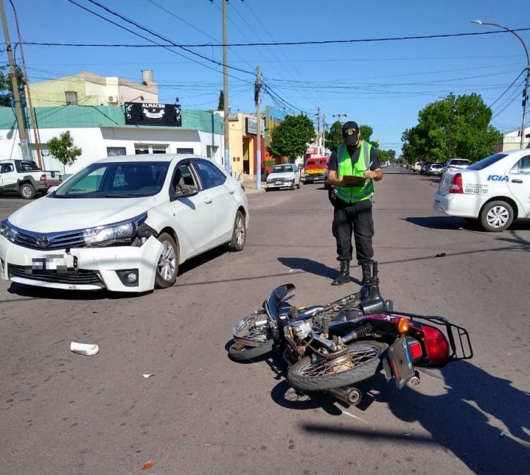 Tarde accidentada en General Pico: Tres choques con hospitalizados en menos de dos horas
