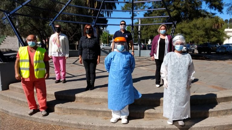 La búsqueda activa del COVID-19 esta vez se realizó en edificios piquenses