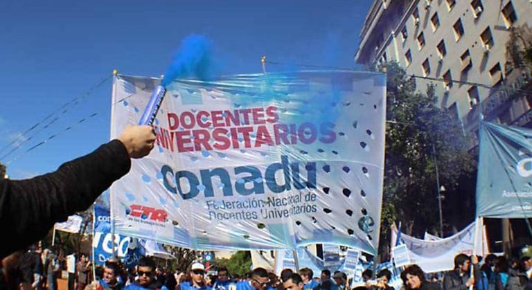 Docentes universitarios anuncian paro el 17 y 18 por “ahogamiento” presupuestario y falta de recomposición salarial