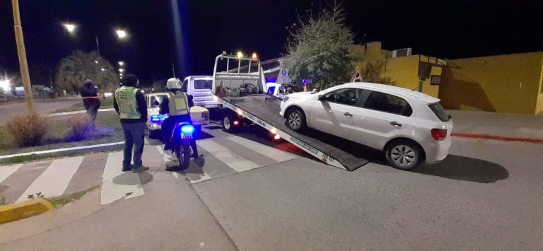 Intensificaron los controles en General Pico: 18 infracciones, se retuvieron 11 vehículos y se realizaron 39 test de alcoholemia